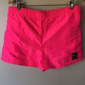 VINTAGE retro neon pink shorts